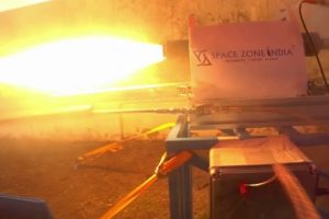 2 kN Hybrid Rocket Motor Successfully Tested by Space Zone India for Mission RHUMI – 2024